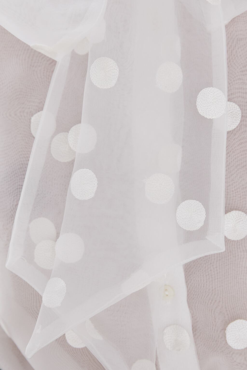 Image 6 of POLKA DOT SHIRT WITH BOW from Zara