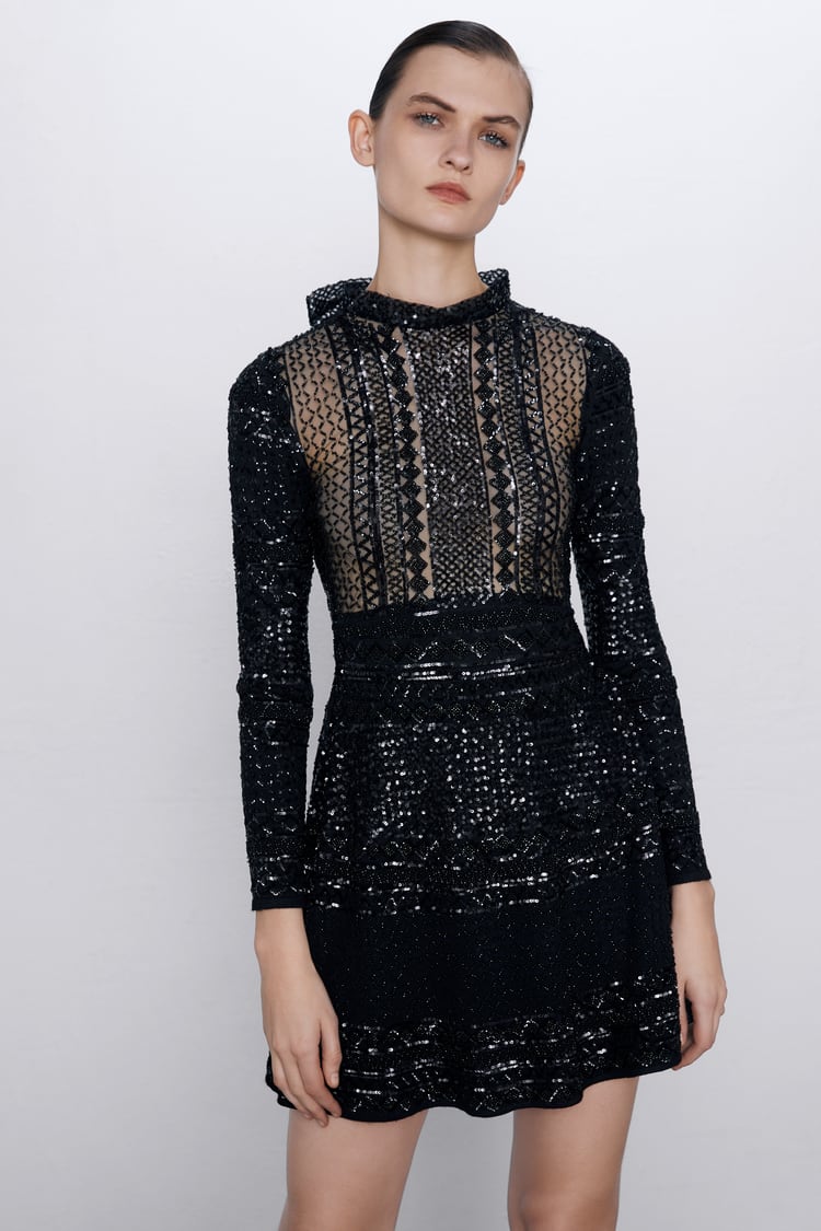 Image 2 of LIMITED EDITION SEQUINNED DRESS from Zara