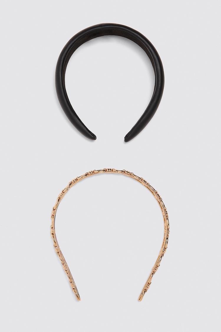 Two Pack Of Headbands Zara United States