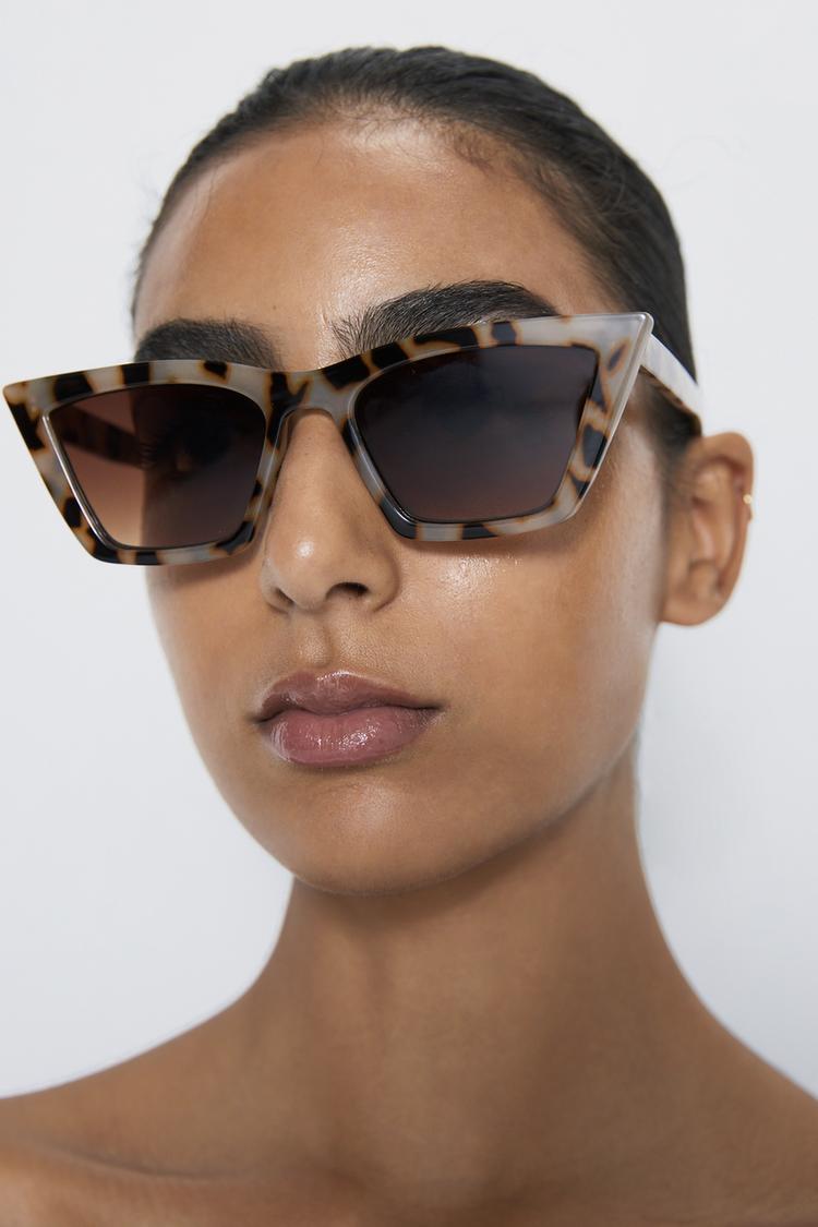 Square Cateye Sunglasses Zara Abu Dhabi