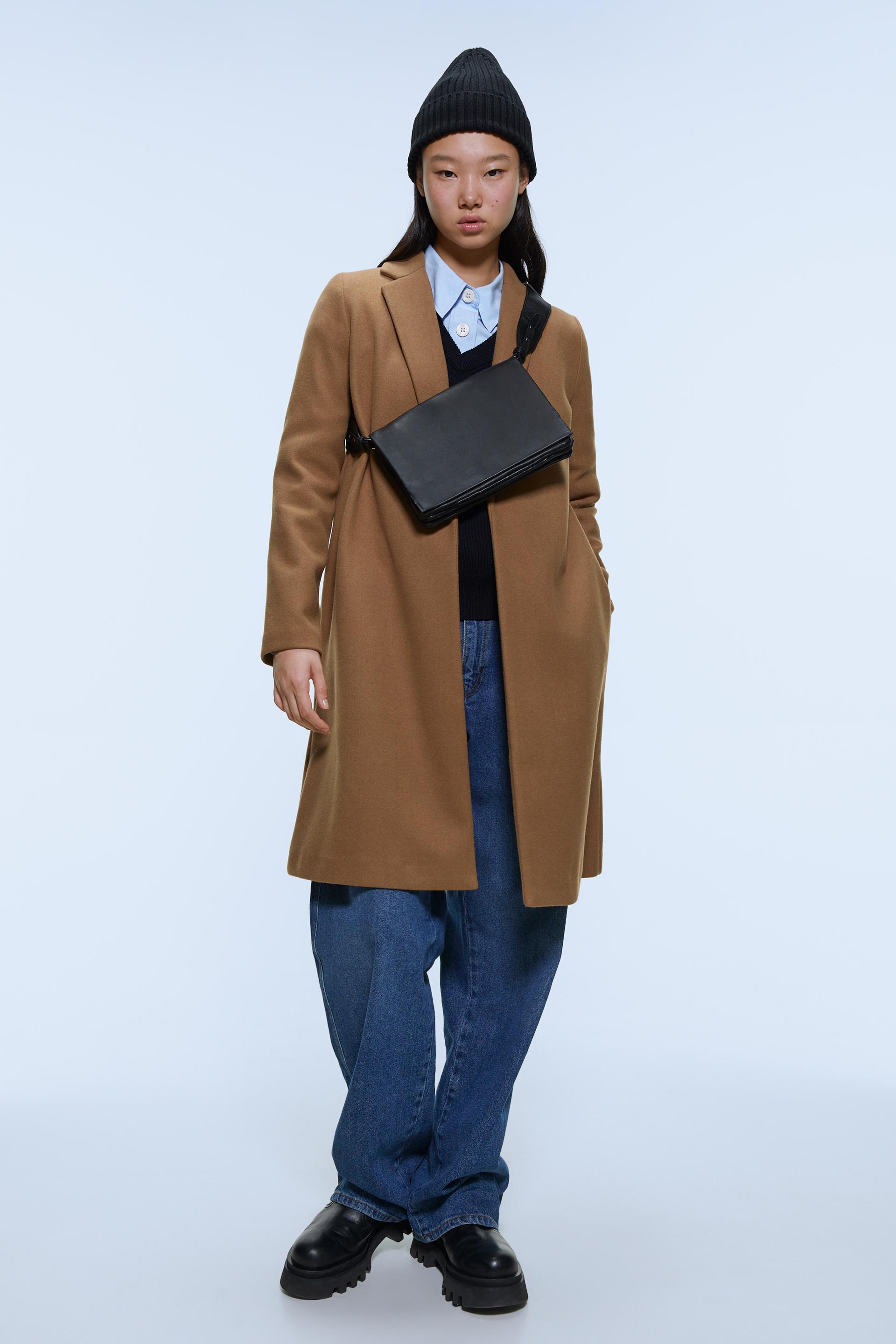 Image 1 of BASIC COAT from Zara
