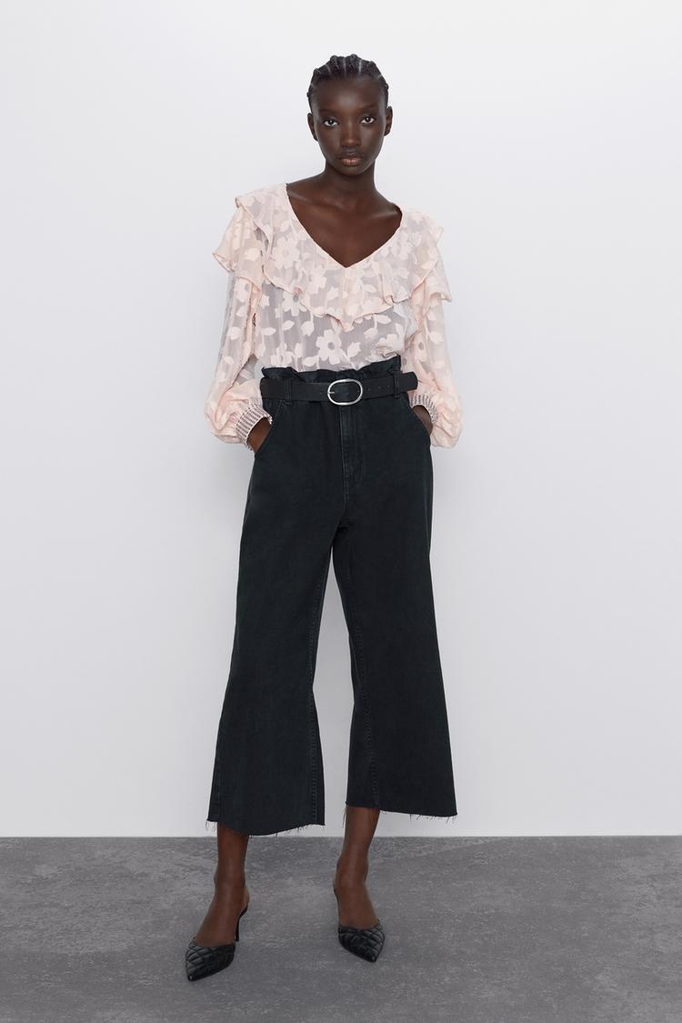 Baggy Culotte Jeans Zara Sweden