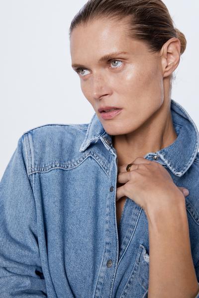 Women S Denim Jackets New Collection Online Zara Monaco
