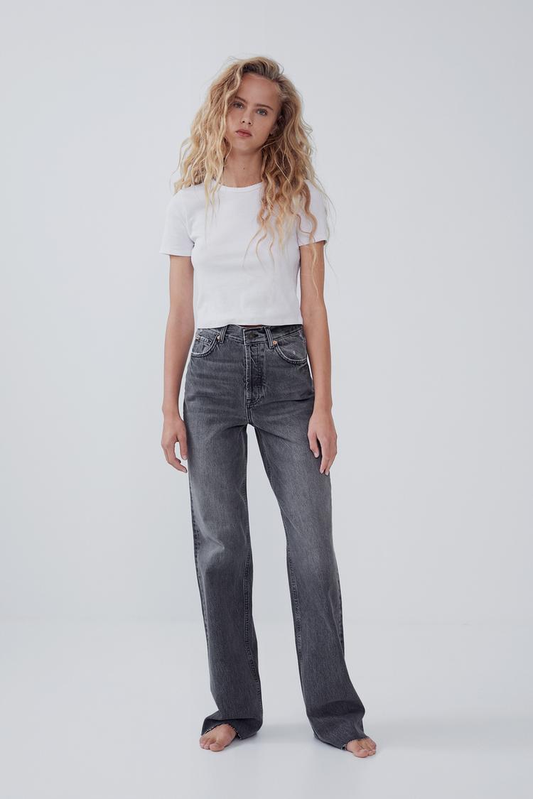 Jeans Wide Leg Zara Espana