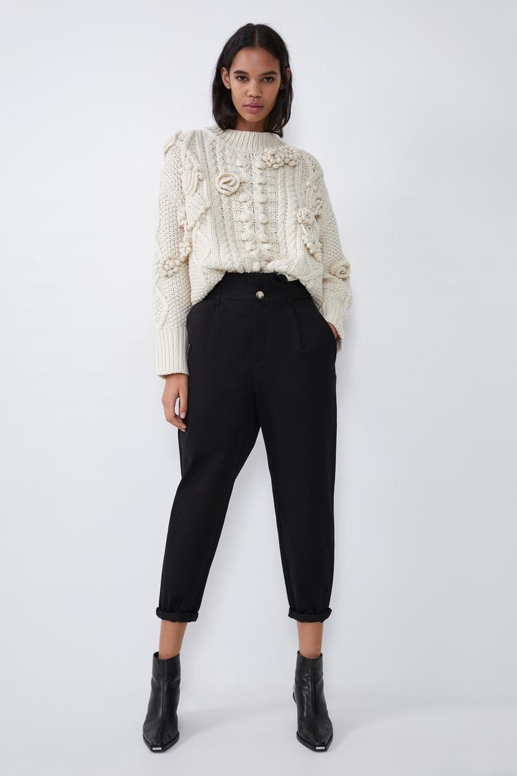 Zdjęcie 1 SPODNIE TYPU SLOUCHY z Zara