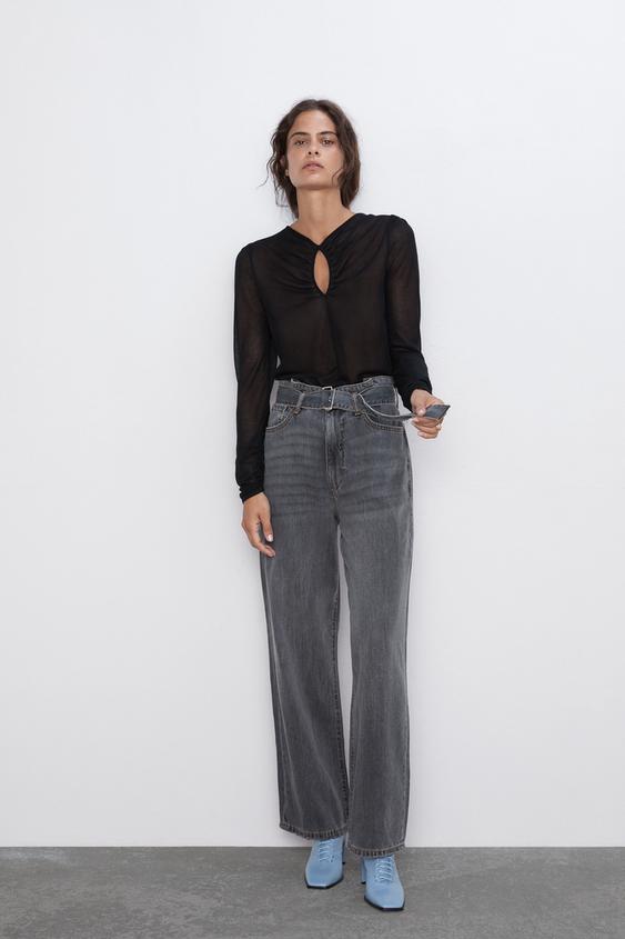 Jeans a palazzo zara Jeans a palazzo zara