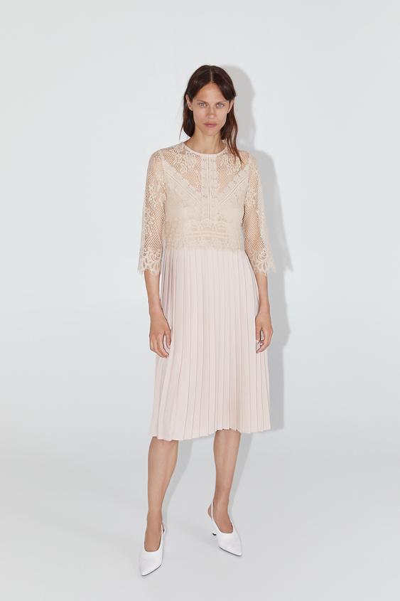 Forema Plise Me Syndyasmo Yfasmatos Zara Ellada