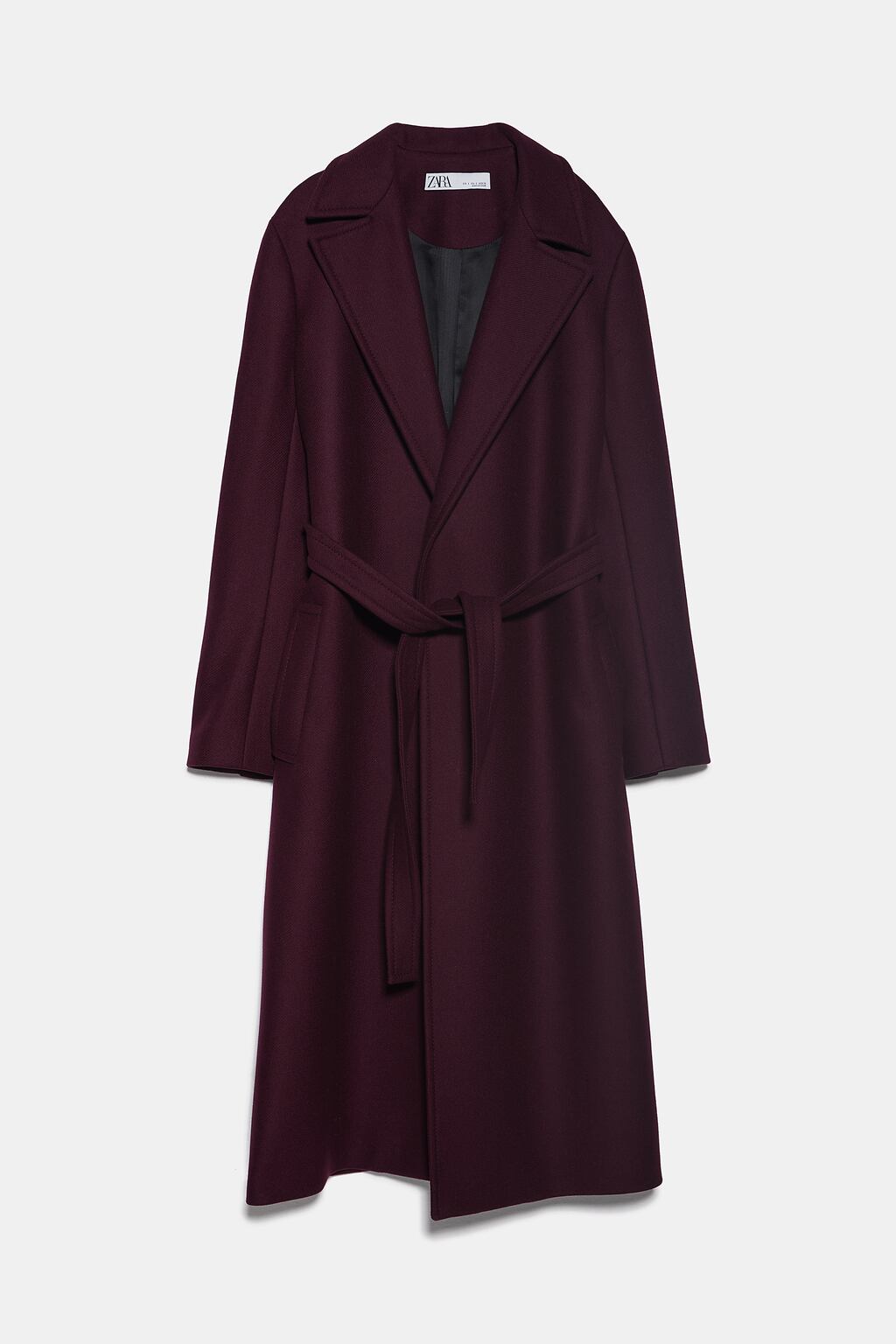 Image 8 of BELTED COAT from Zara