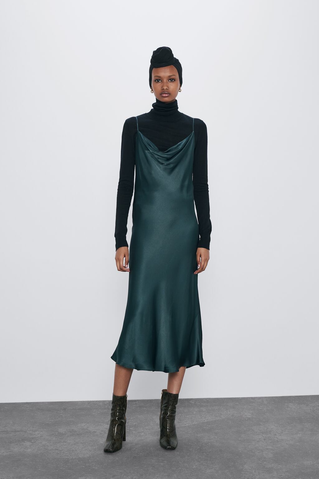 Image 1 of SLIP DRESS from Zara