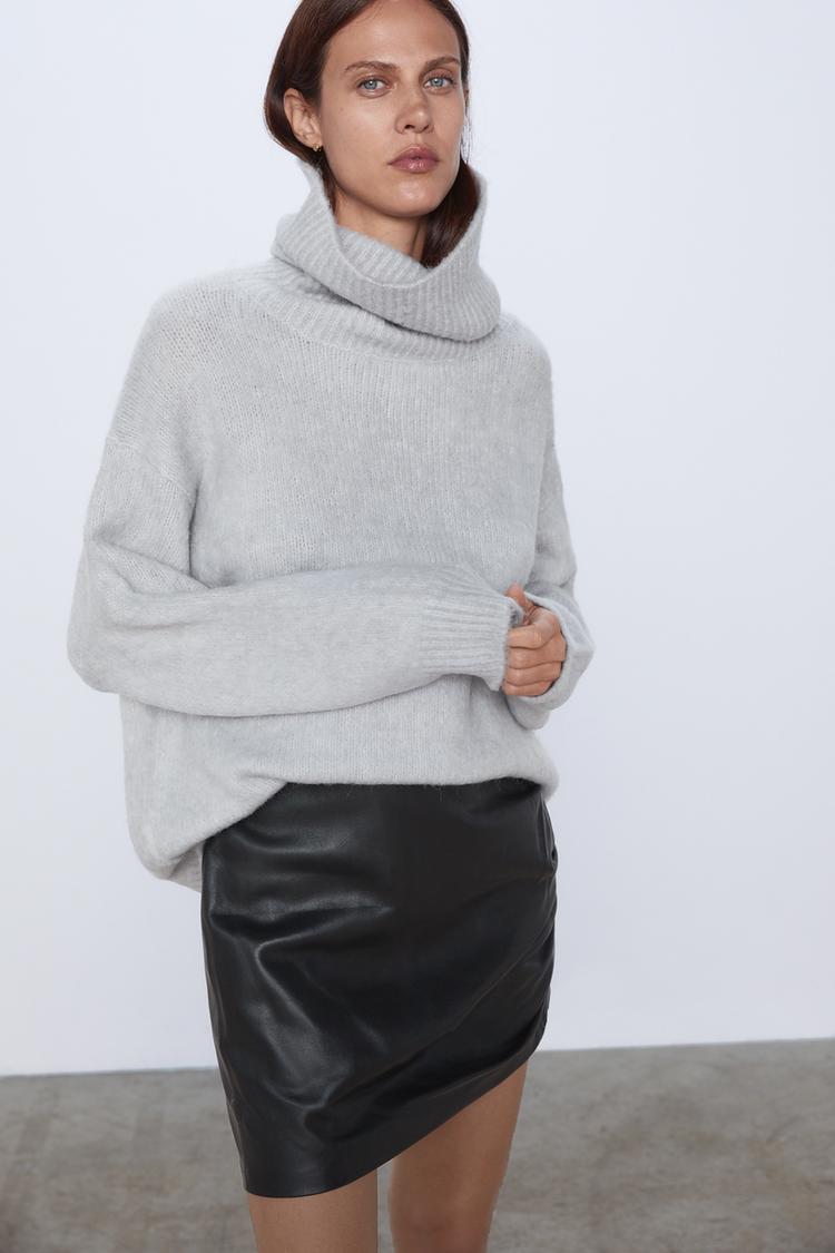 Zdjęcie 2 SWETER OVERSIZE Z DZIANINY z Zara
