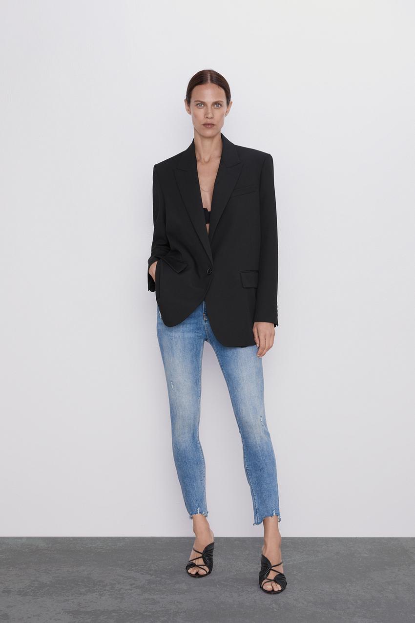 Zw Premium 80s High Waist Old Blue デニムパンツ Zara Japan 日本