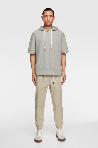 Pantalon Jogger Estructura Ver Todo Pantalones Hombre Zara Filipinas