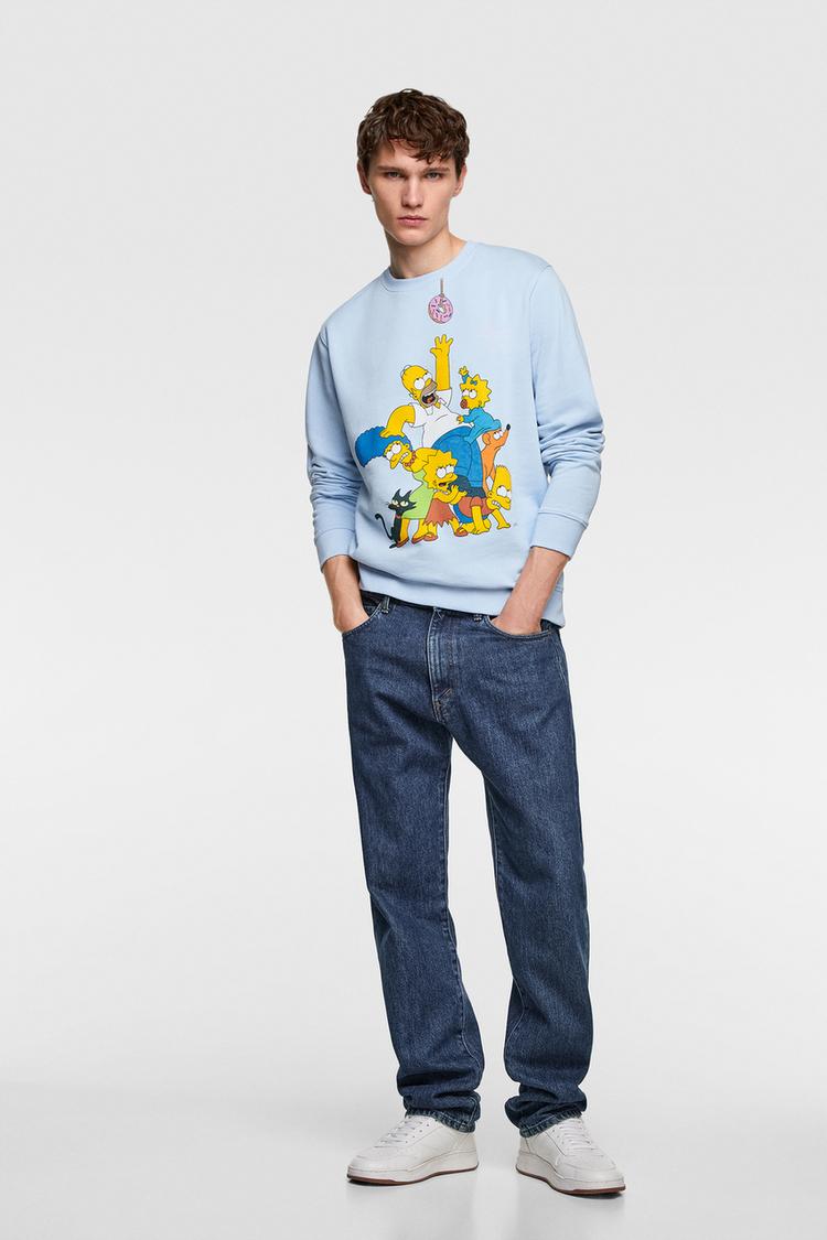 The Simpsons Tm C Twentieth Century Fox Sweatshirt Zara India