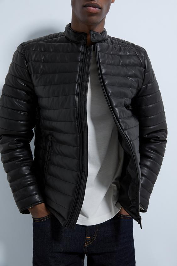 Faux Leather Puffer Jacket Zara Spain - Faux Leather Puffer Jacket Zara Faux Leather Puffer Jacket Zara Spain - Faux Leather Puffer Jacket Zara