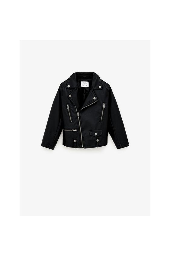 Faux Leather Biker Jacket New In Boy 5 14 Yrs Kids Zara Honduras Faux Leather Biker Jacket New In Boy