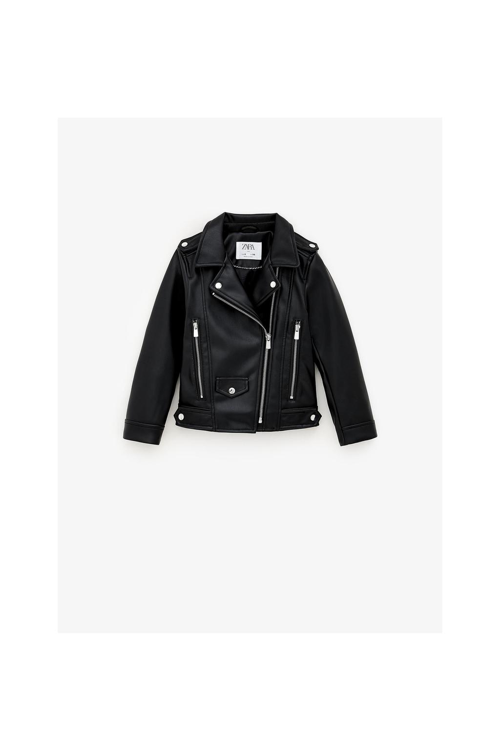 Faux Leather Biker Jacket