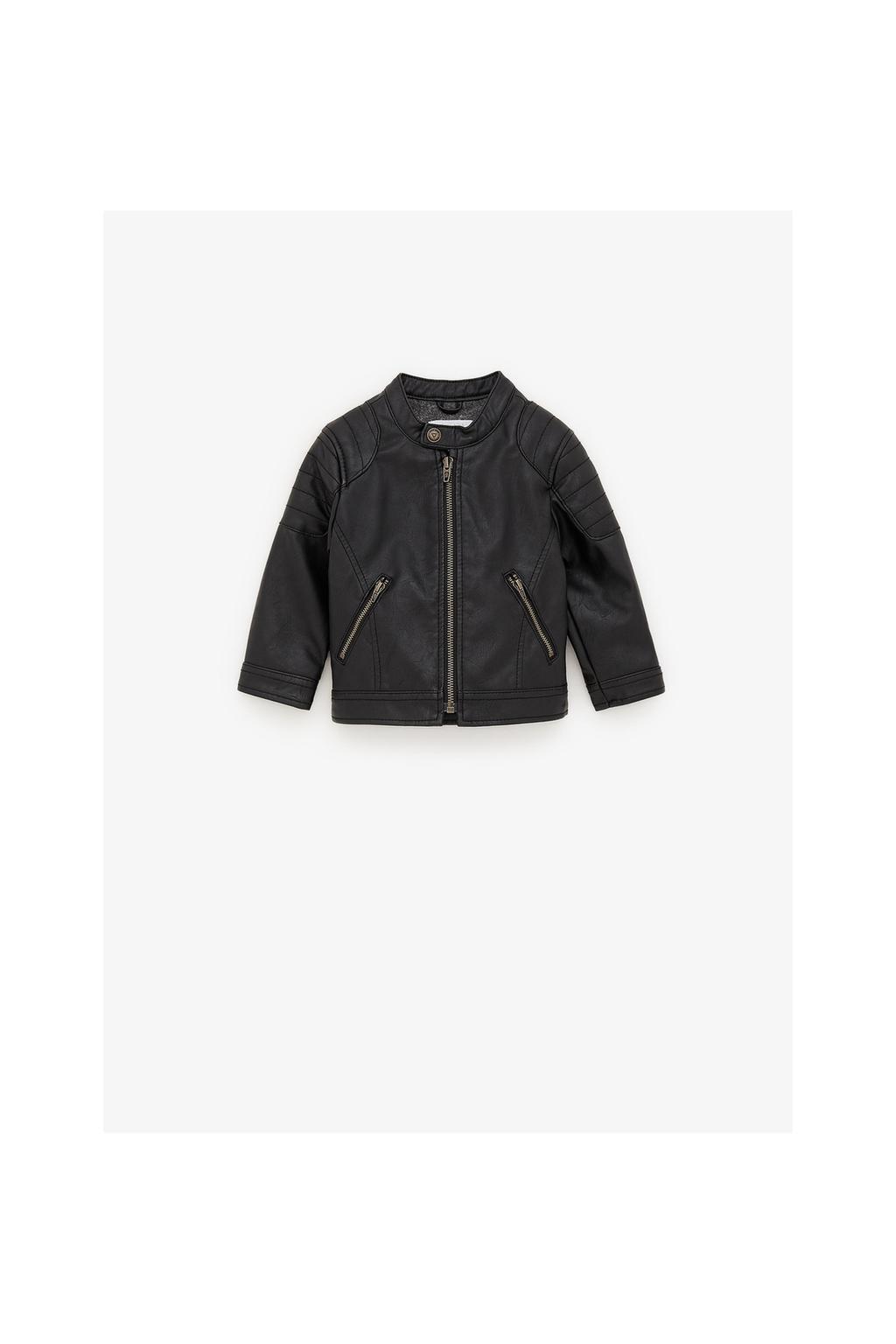 Faux Leather Biker Jacket