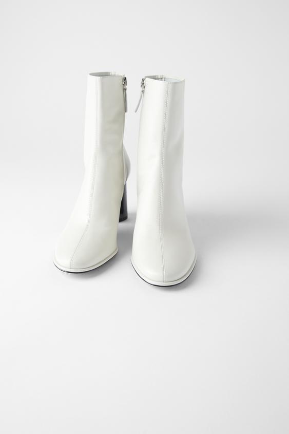 White bootie boots White bootie boots