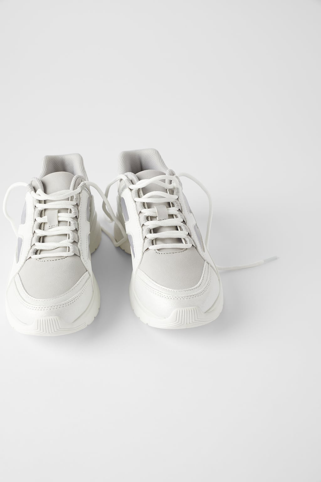Image 1 of MESH SNEAKERS WITH SHIMMER from Zara