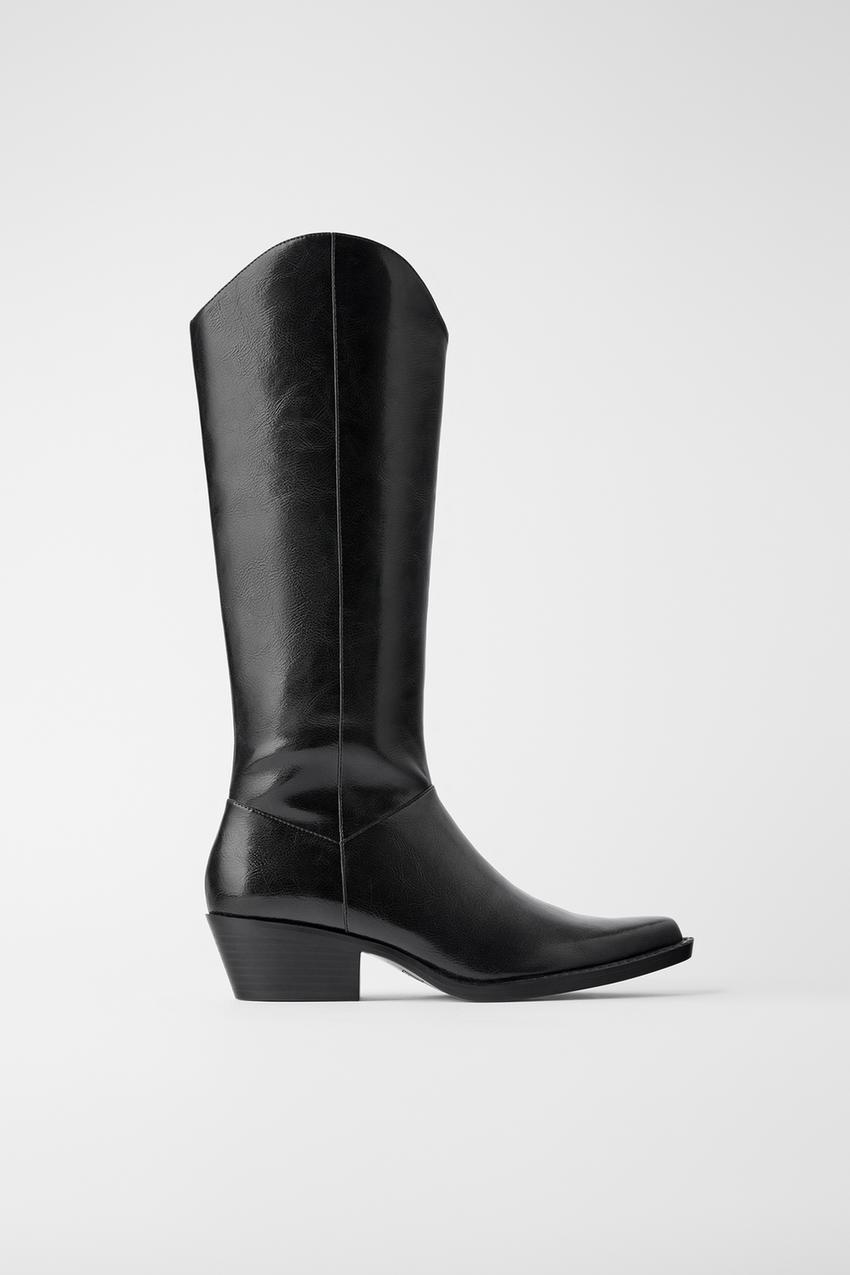 Изображение 2 из ботинок на каблуках COWBOY от Zara