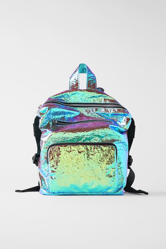 IRIDESCENT BACKPACK TRF