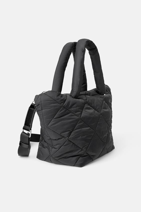 Quilted Tote Bag Quilted Tote Bag