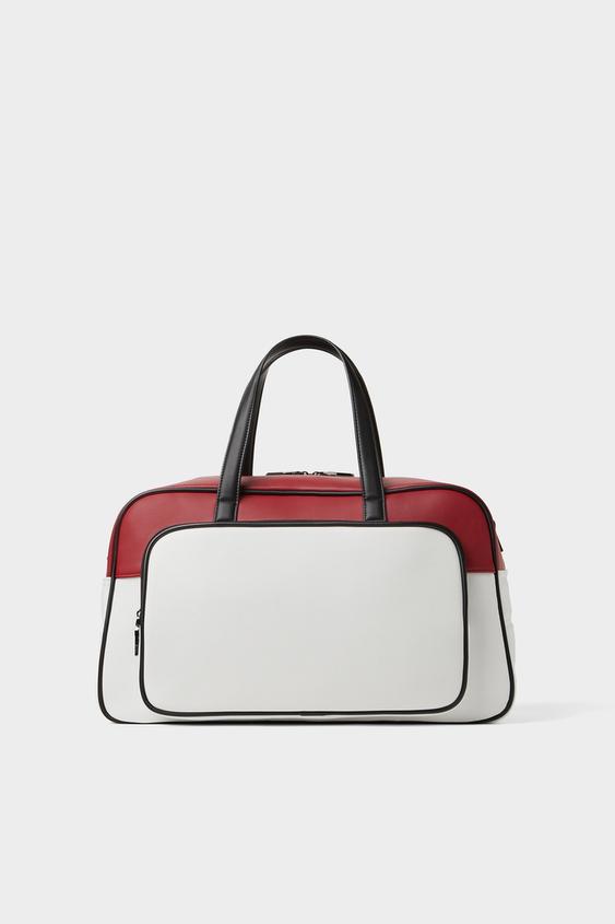 Colorblock Bowling Bag
