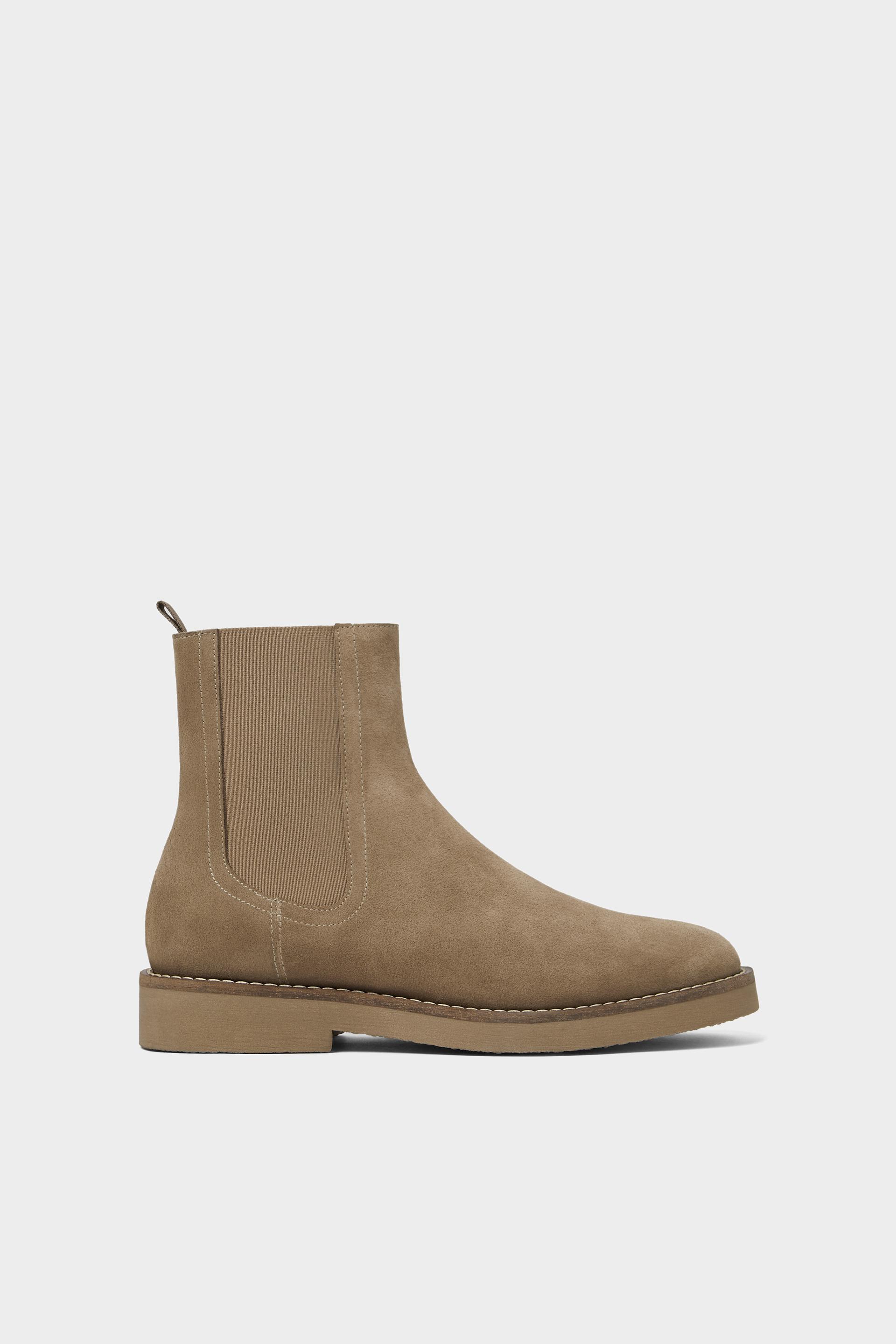 High Leg Split Suede Chelsea Boot Zara Bosnia And Herzegovina