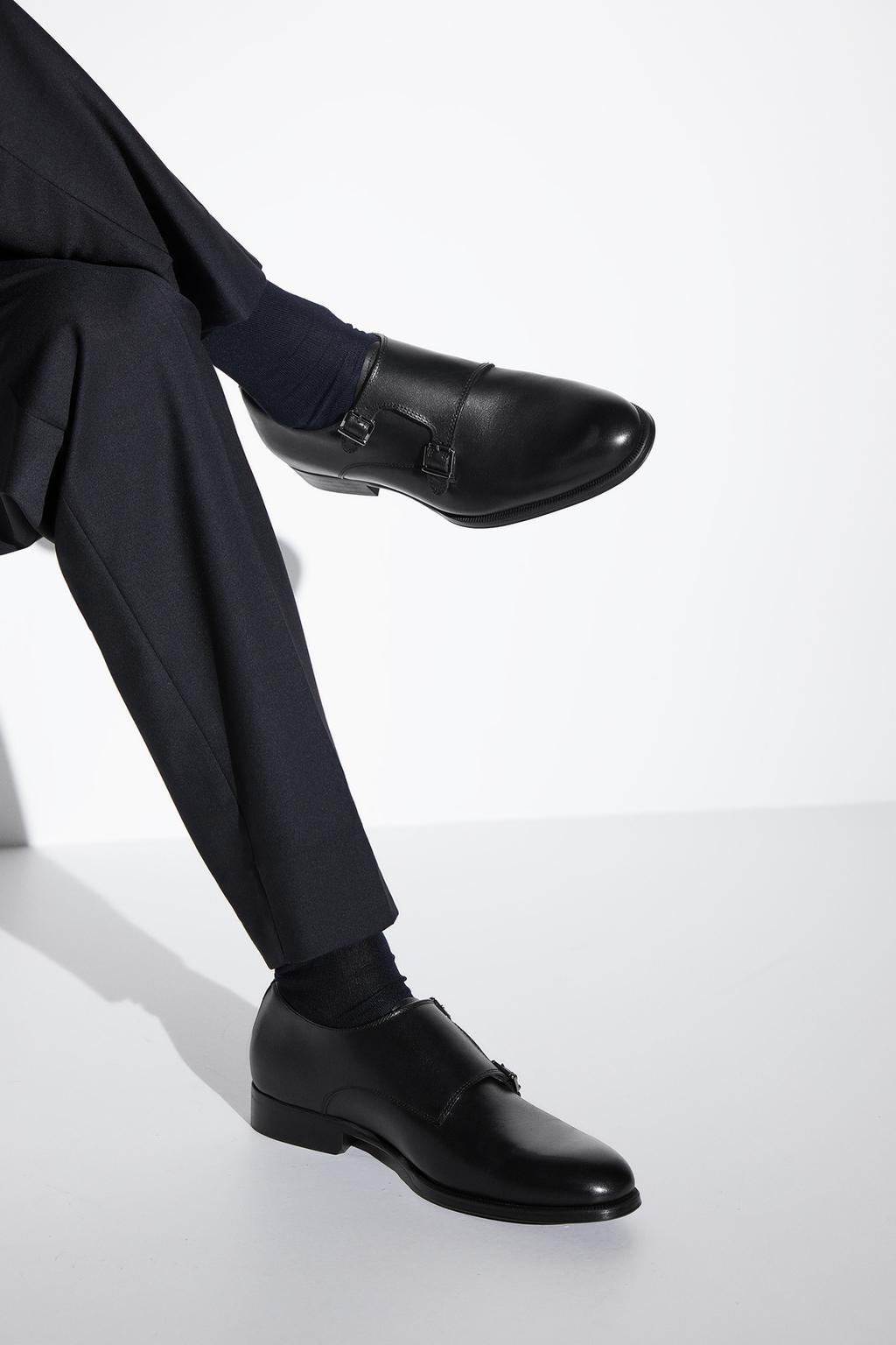 Leather Shoes Black Leather Shoes Black