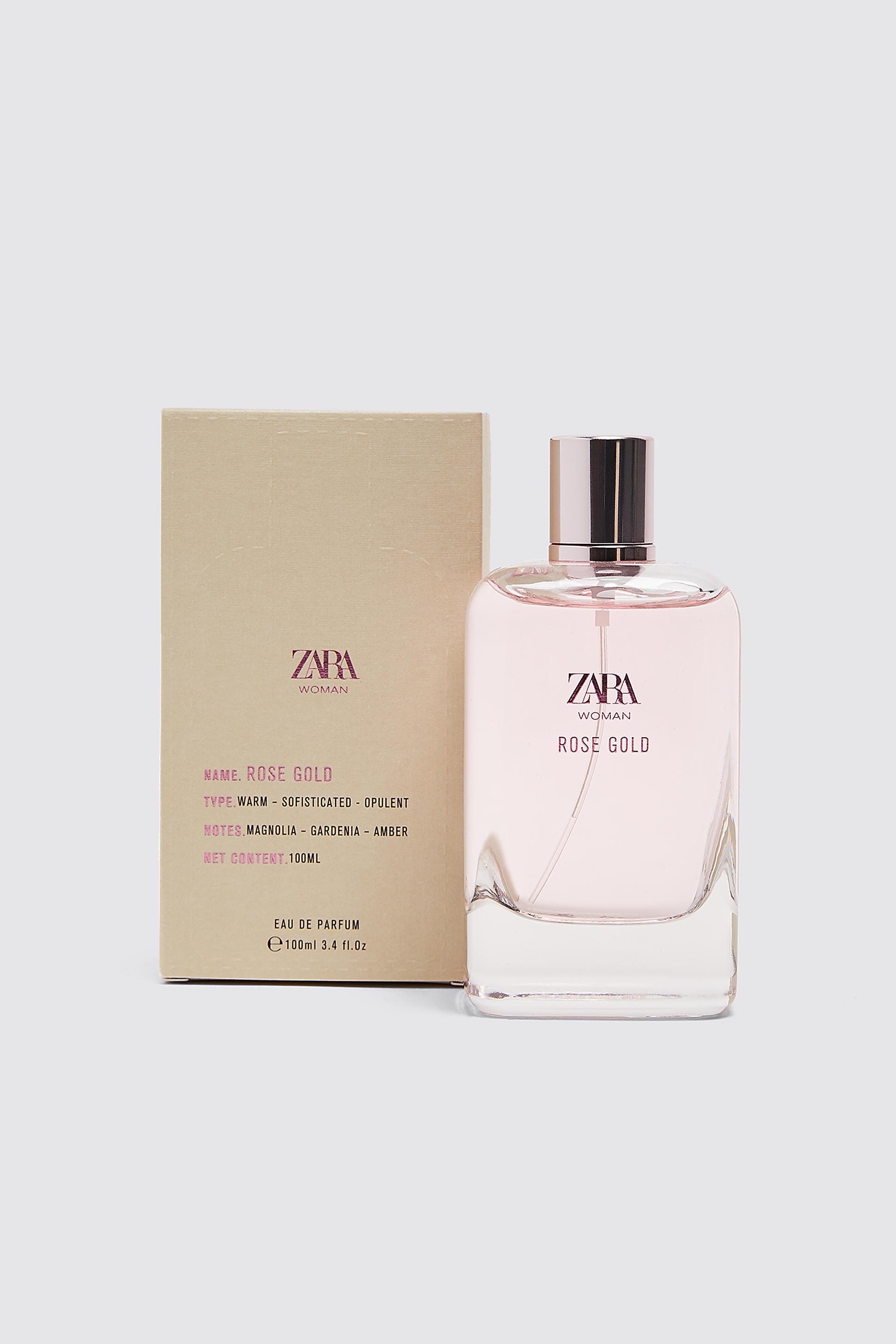 Zara Woman Rose Gold Eau De Parfum 100 Ml Zara India