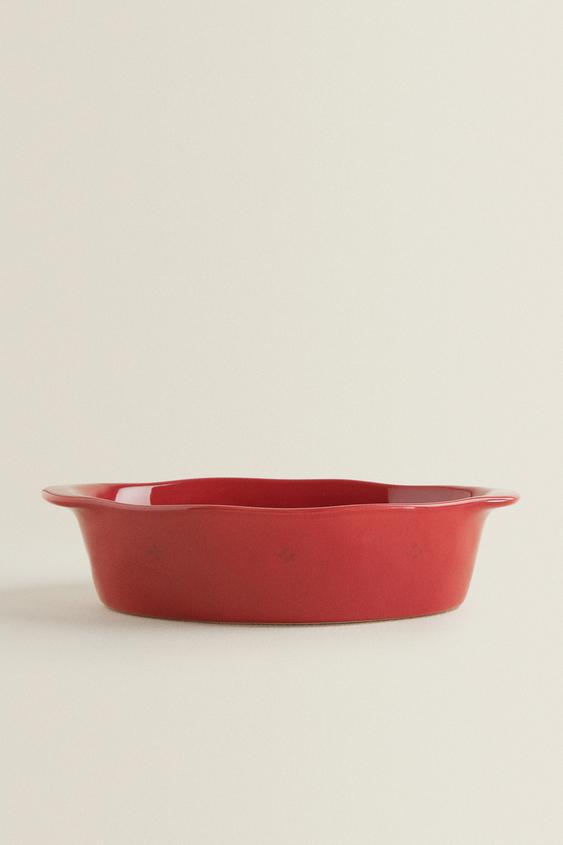 Oval Red Stoneware Oven Serving Dish Oval Red Stoneware Oven Serving Dish