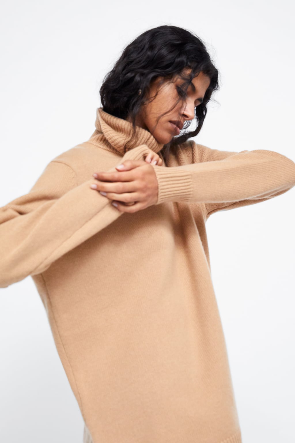 Image 4 of CASHMERE TURTLENECK SWEATER from Zara