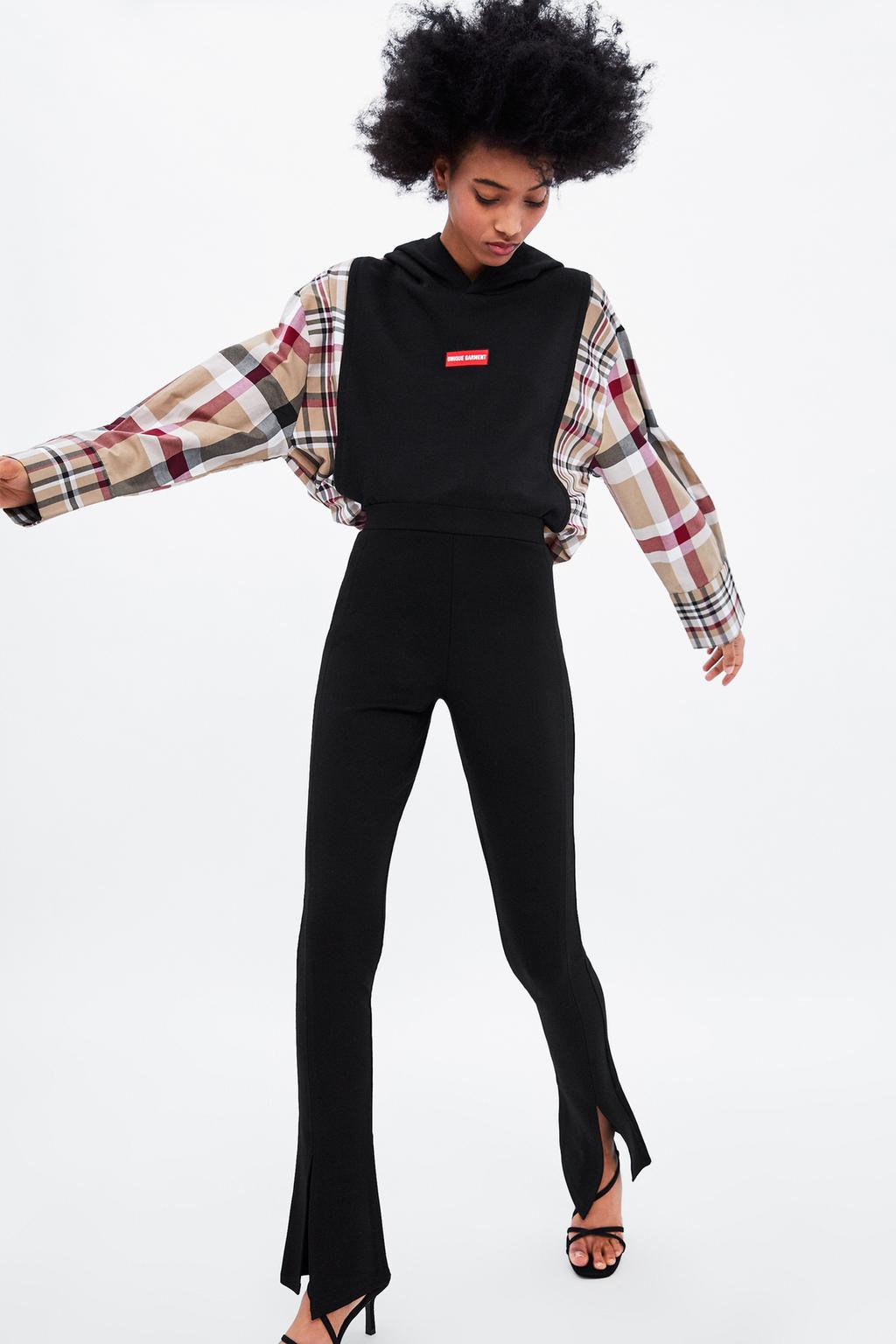 Imagem 4 de LEGGINGS COM ABERTURAS da Zara