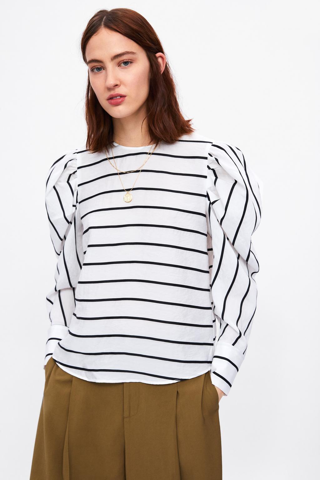 Imagem 2 de CAMISA COM MANGA BUFANTE da Zara