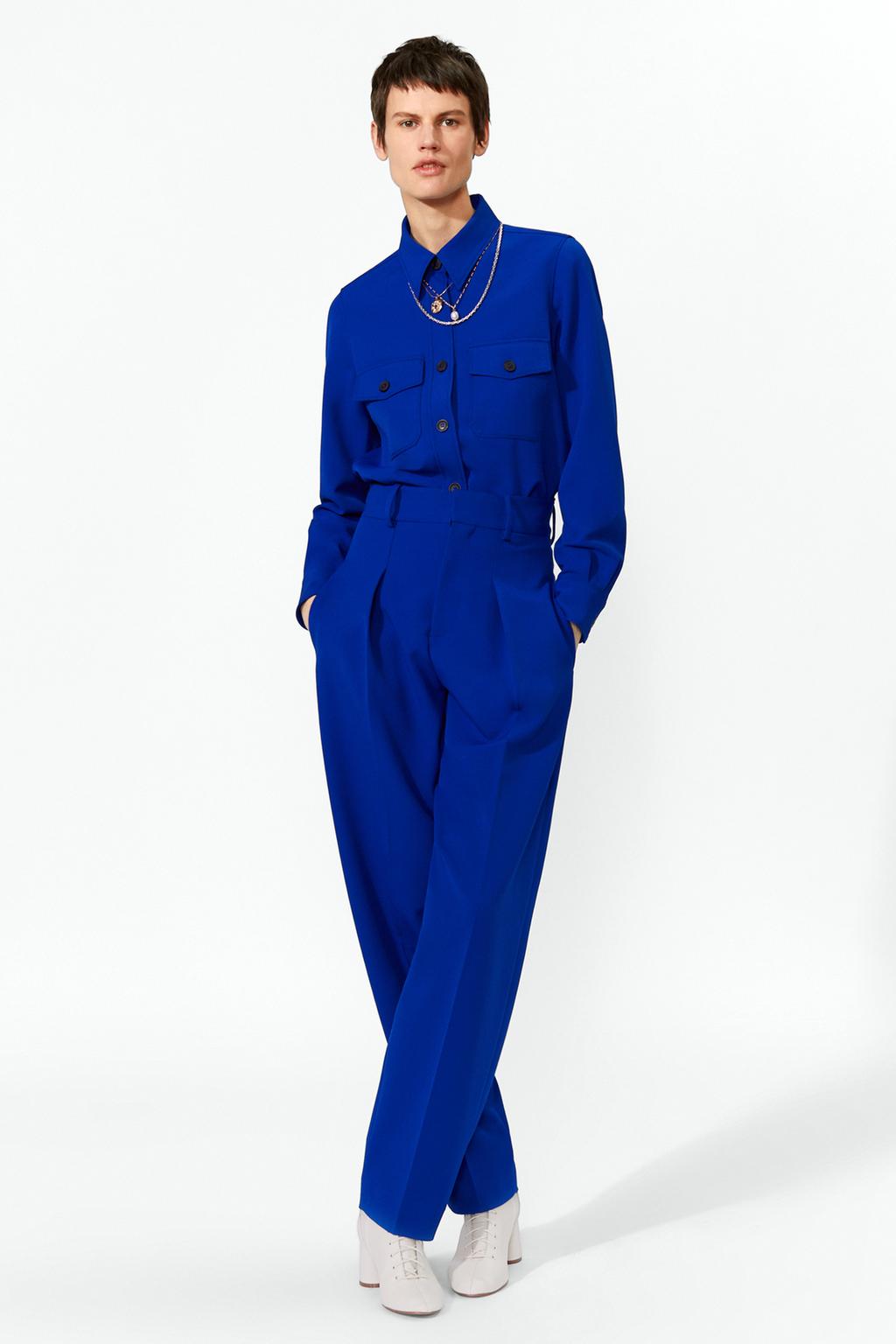 Image 1 of SHIRT WITH POCKETS from Zara