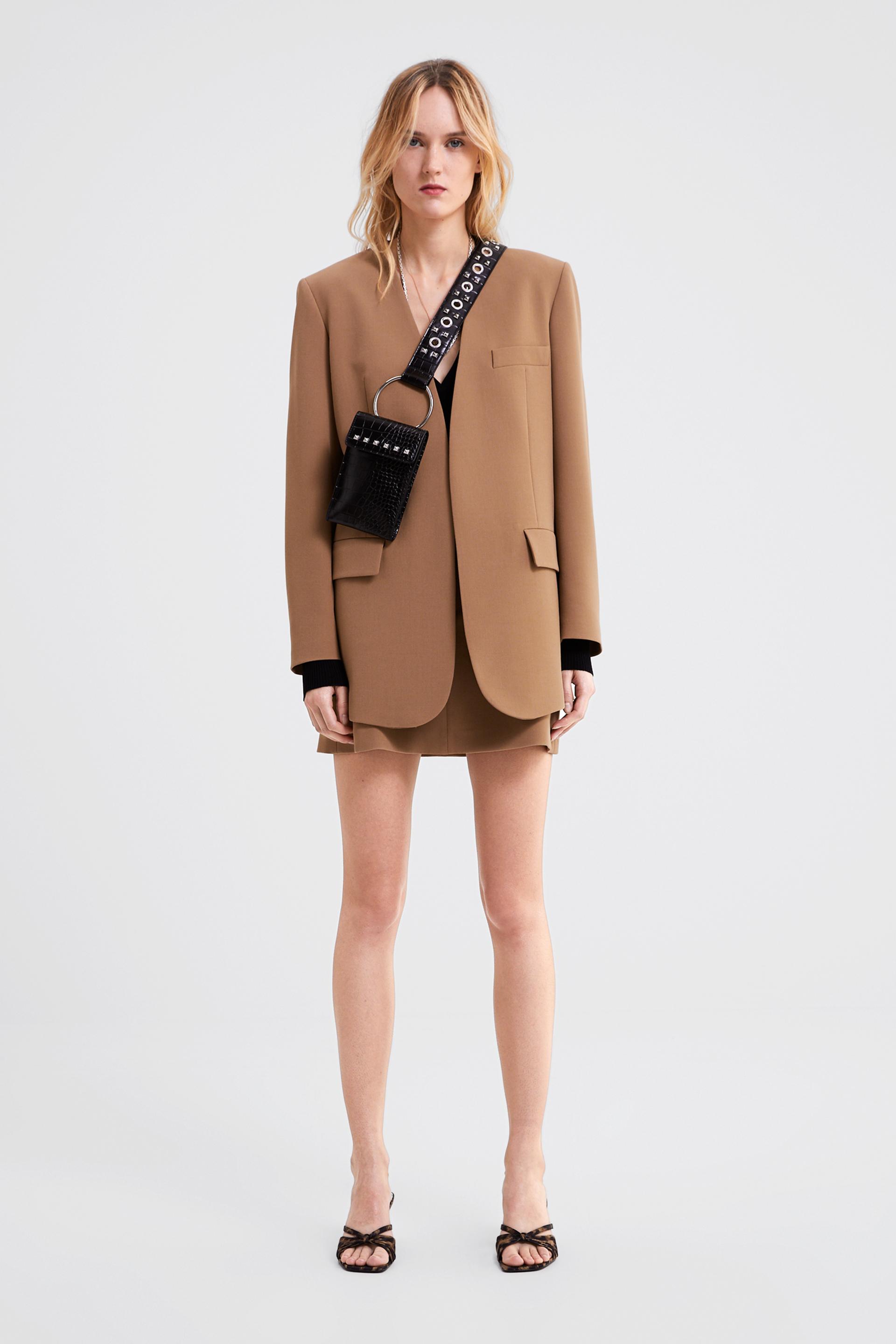 A Line Mini Skirt View All Skirts Woman Zara United Kingdom