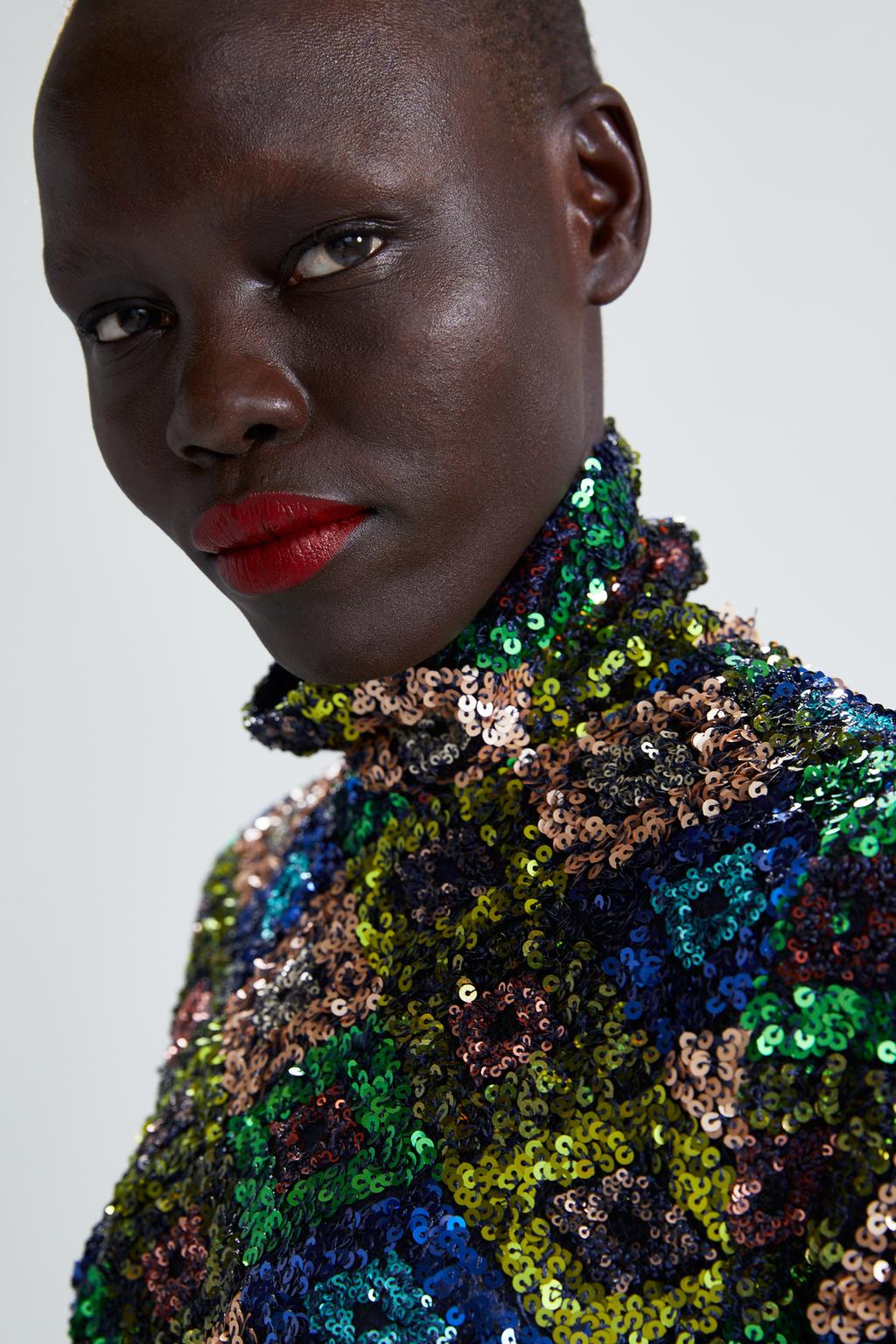 Image 3 of LIMITED EDITION SEQUINNED DRESS from Zara