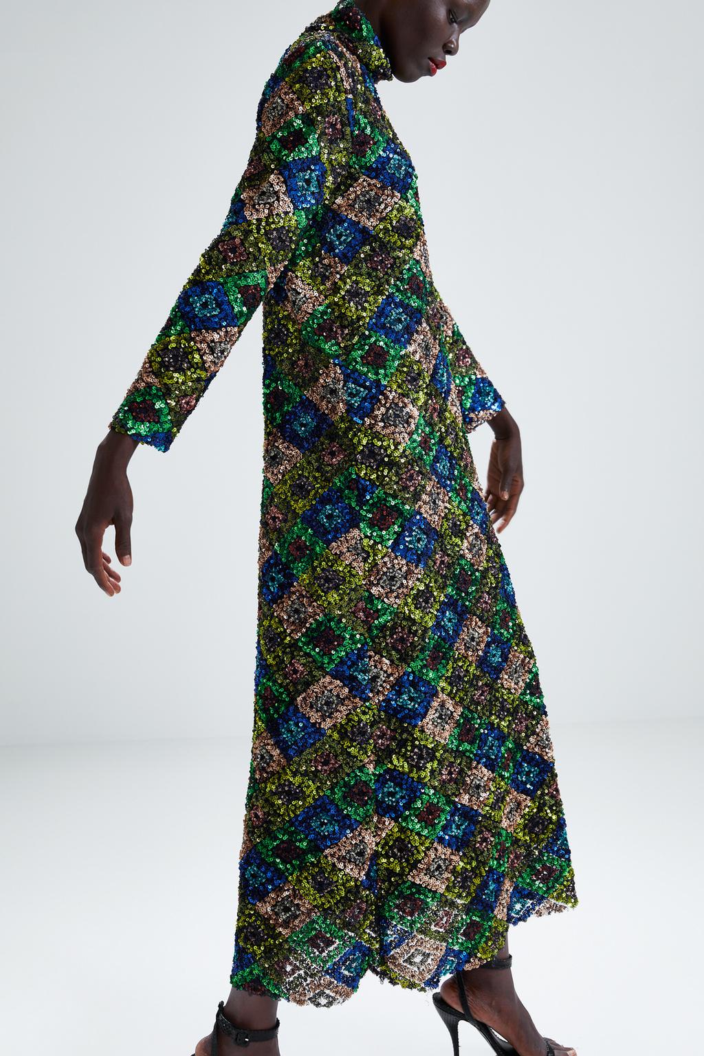 Image 6 of LIMITED EDITION SEQUINNED DRESS from Zara