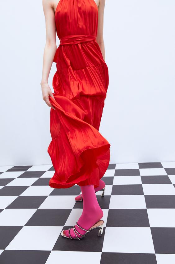 Image 7 of HALTERNECK DRESS from Zara