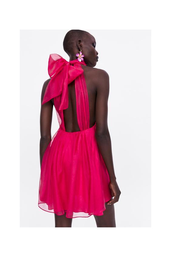 Image 6 of ORGANZA MINI DRESS from Zara