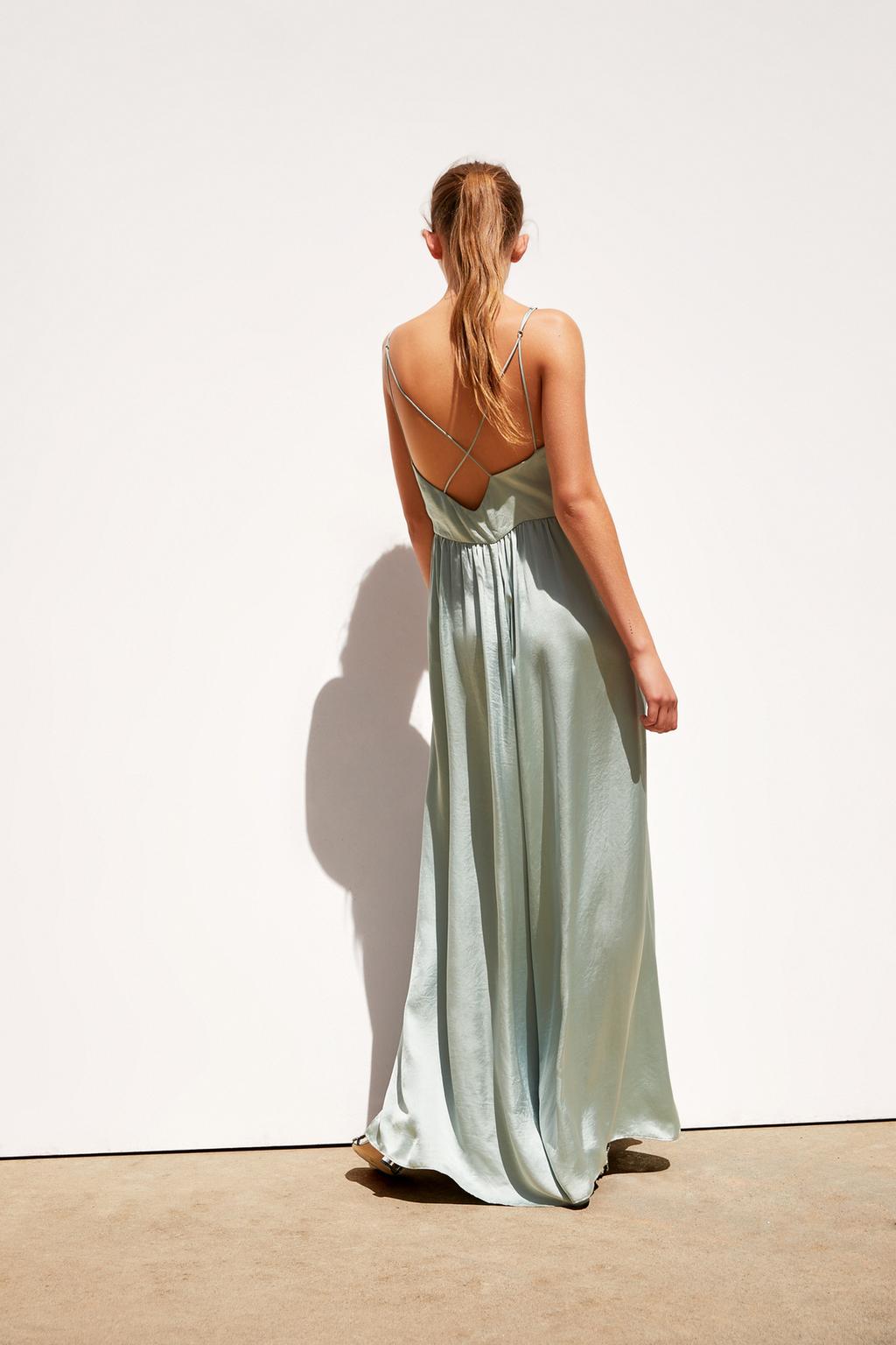 Image 6 of LIMITED EDITION SATIN JUMPSUIT from Zara