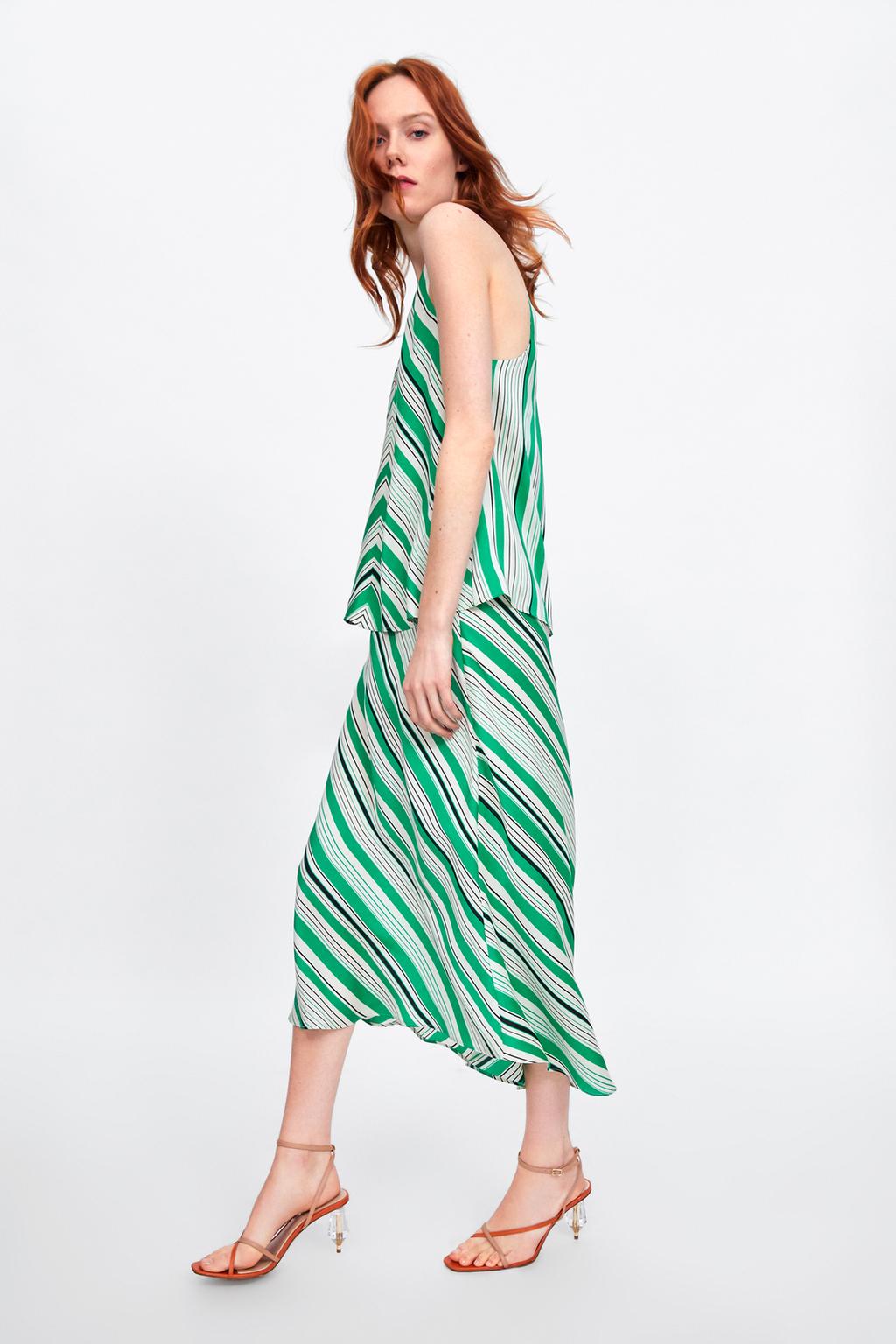 Image 6 of STRIPED HALTER TOP from Zara