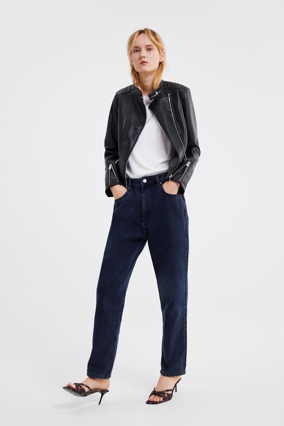 Faux Leather Jacket