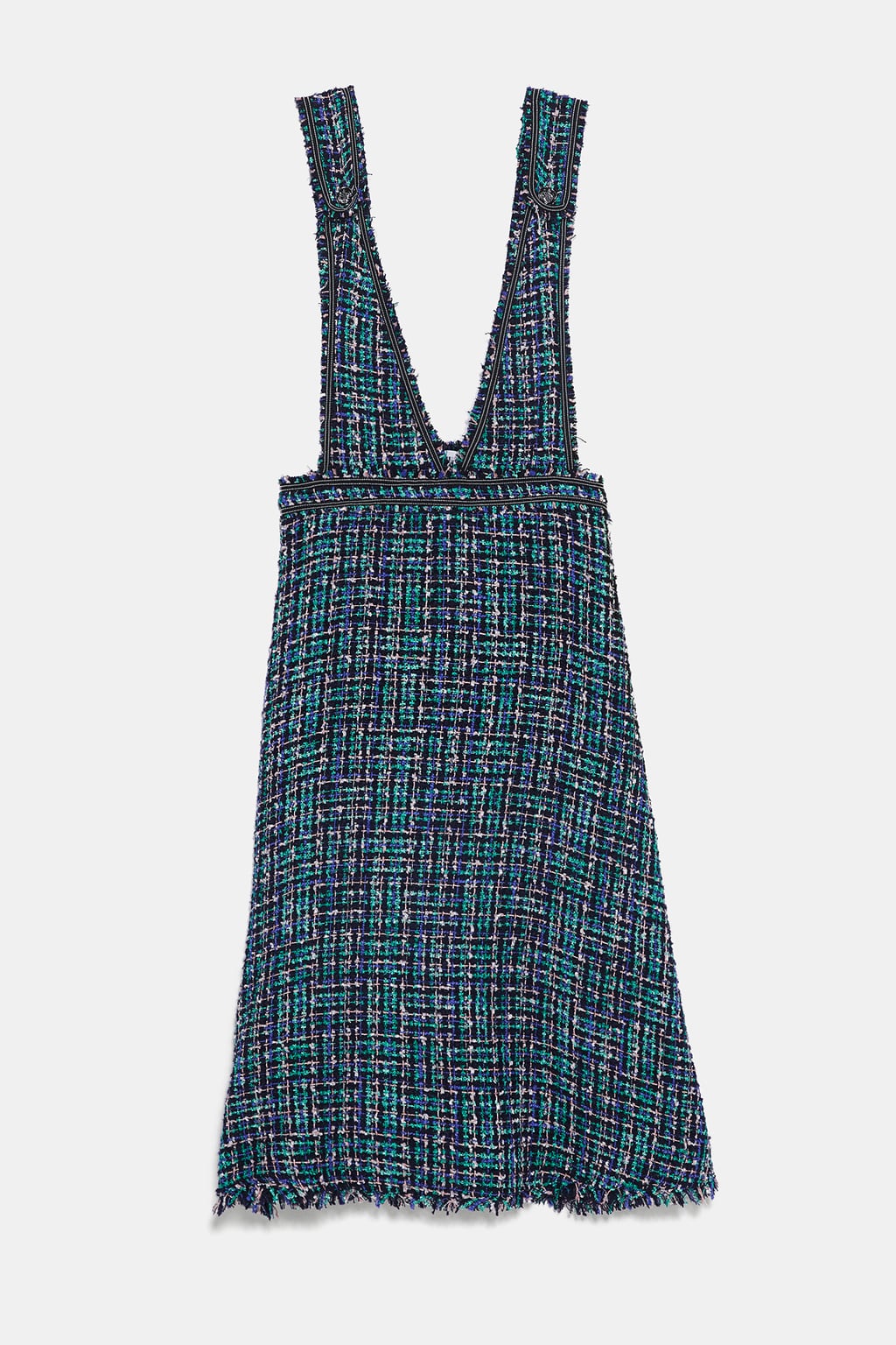 Image 8 of TWEED PINAFORE DRESS from Zara
