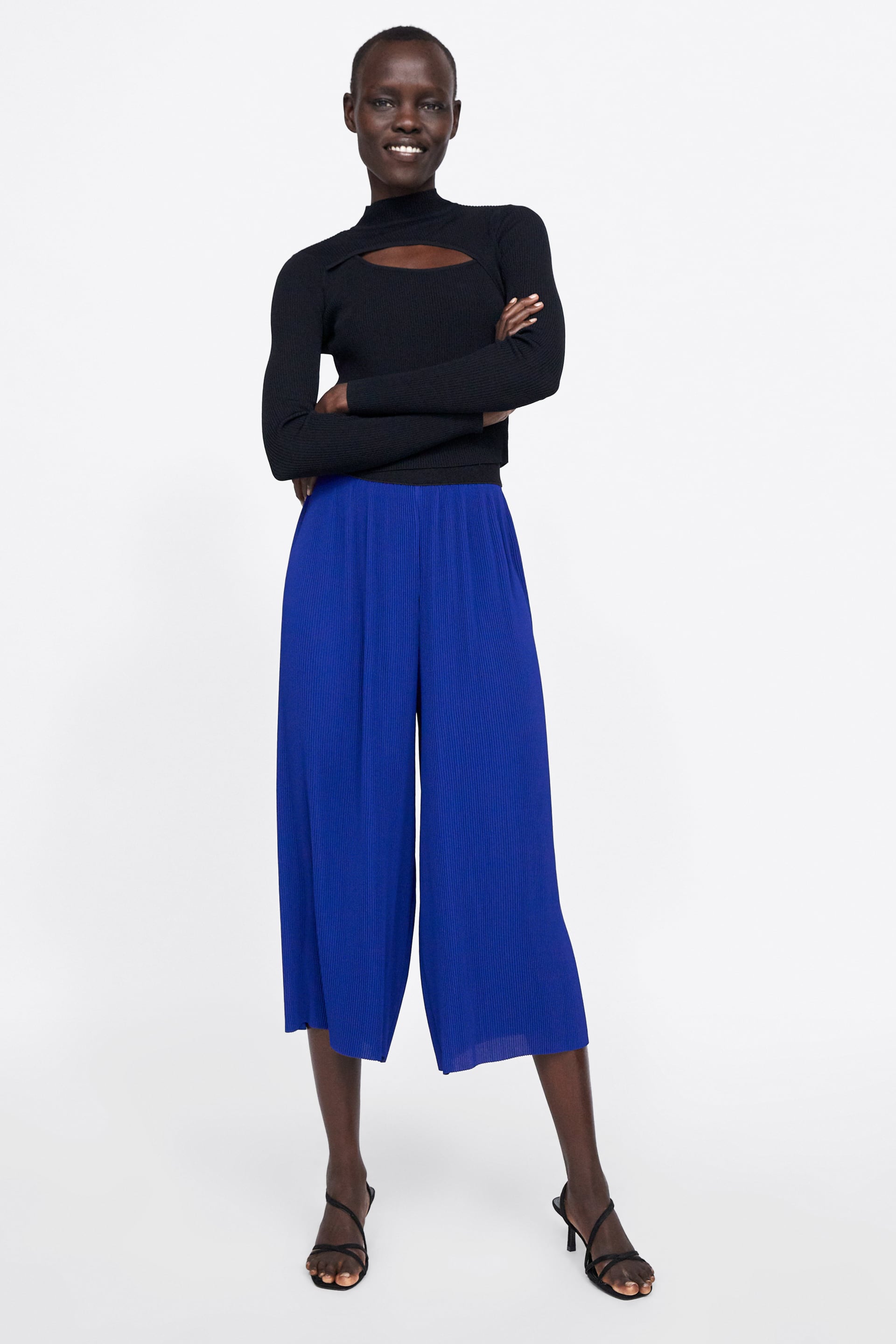 Image 1 of PLEATED TROUSERS from Zara