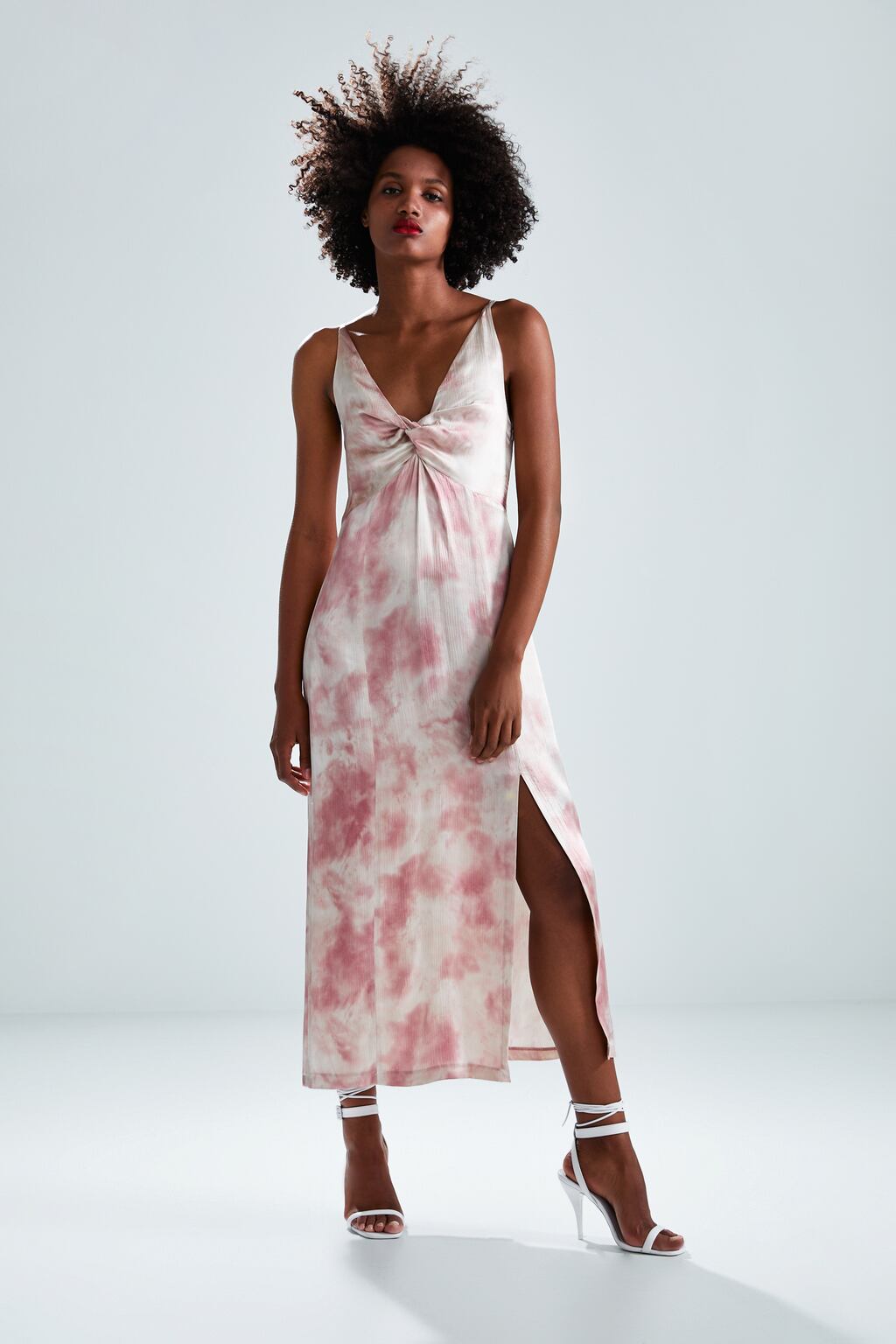 Image 1 of TIE-DYE DRESS from Zara
