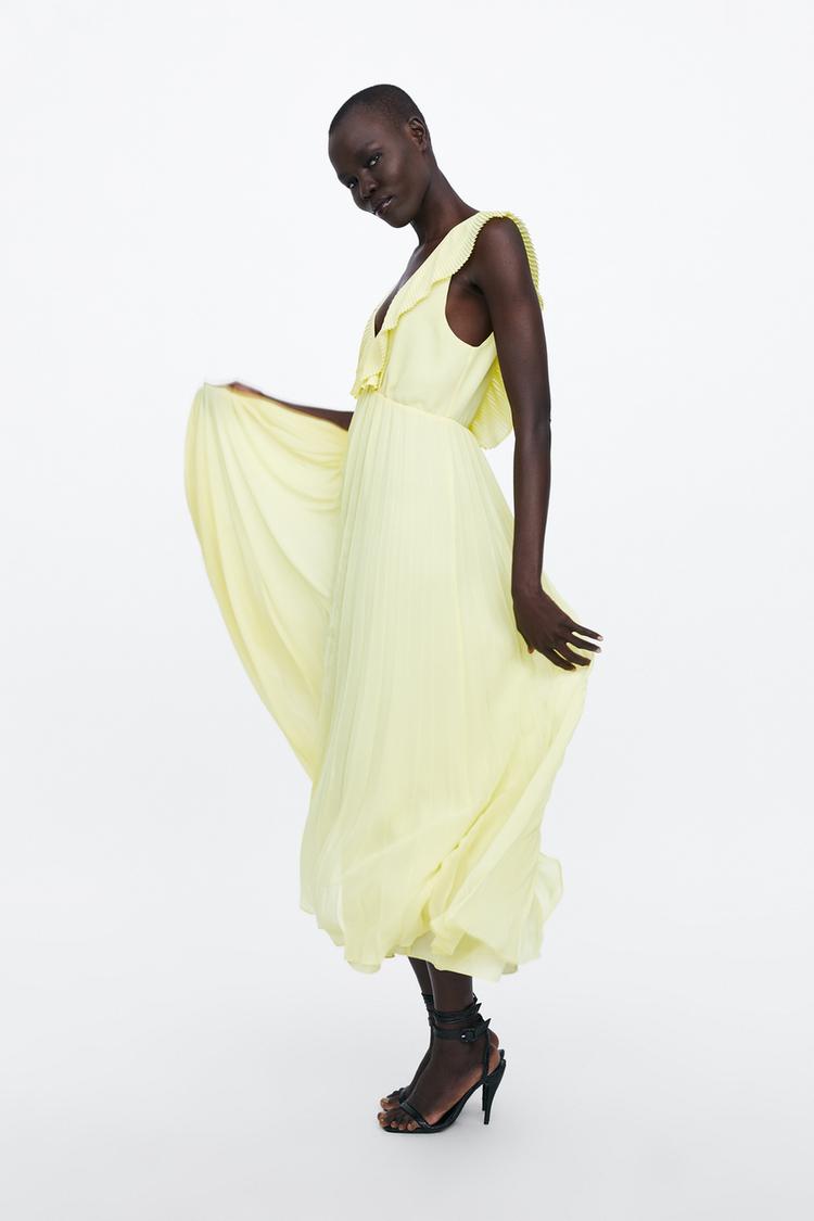 Imagem 3 de VESTIDO PLISSADO da Zara