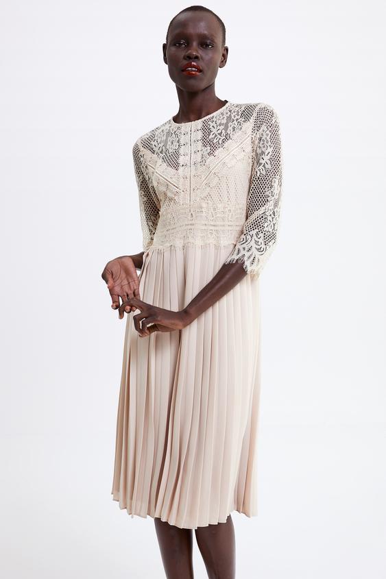 Thef4f3 Peach Pleated Skirt Zara Skirts Carrot Orange Zara