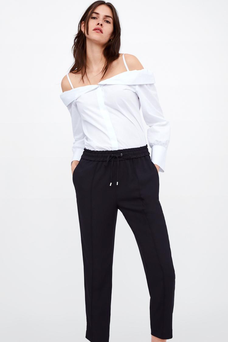 Zdjęcie 6 SPODNIE Z GUMKĄ W PASIE z Zara