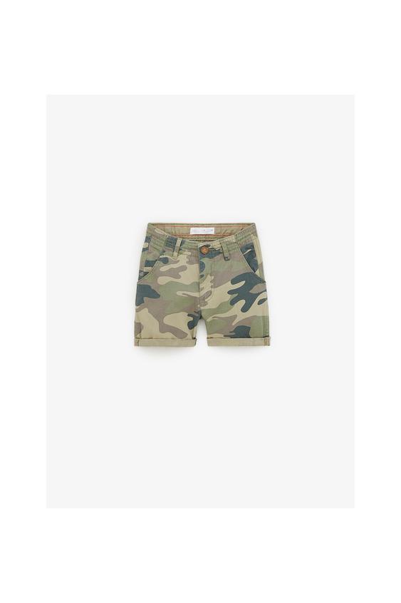 Camouflage Denim Bermuda Shorts Shorts Boy 6 14 Years Kids